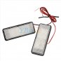 LED Rectangle Strobe Reflector Motorcycle Tail Brake Signal Light New Colorful