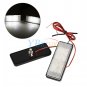 LED Rectangle Strobe Reflector Motorcycle Tail Brake Signal Light New Colorful