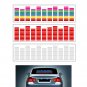 Car Sticker Music Rhythm LED Flash Light Lamp Sound Activated Equalizer 12V New