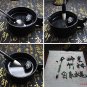 6Pcs/set Piston Water Brush Chinese Calligraphy Pen Soft/Hard Hair L+M+S Durable