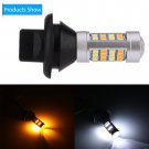 2x Car 42-SMD LED T20 Daytime Running Light Bulb Turn Signal Lamp with Resistors