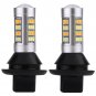 2x Car 42-SMD LED T20 Daytime Running Light Bulb Turn Signal Lamp with Resistors