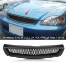 Car Black Front Hood Bumper Grille for Honda Civic EK CX DX EX HX LX  R 99-00 EL