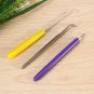 New 3Pcs Quilling Tweezer Slotted Paper Needle Cardmaking DIY Hand Craft Tool