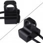 CNC Motorcycle Handlebar Mount Headlight Spotlight 3 Way On/Off Dual Switch