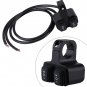 CNC Motorcycle Handlebar Mount Headlight Spotlight 3 Way On/Off Dual Switch