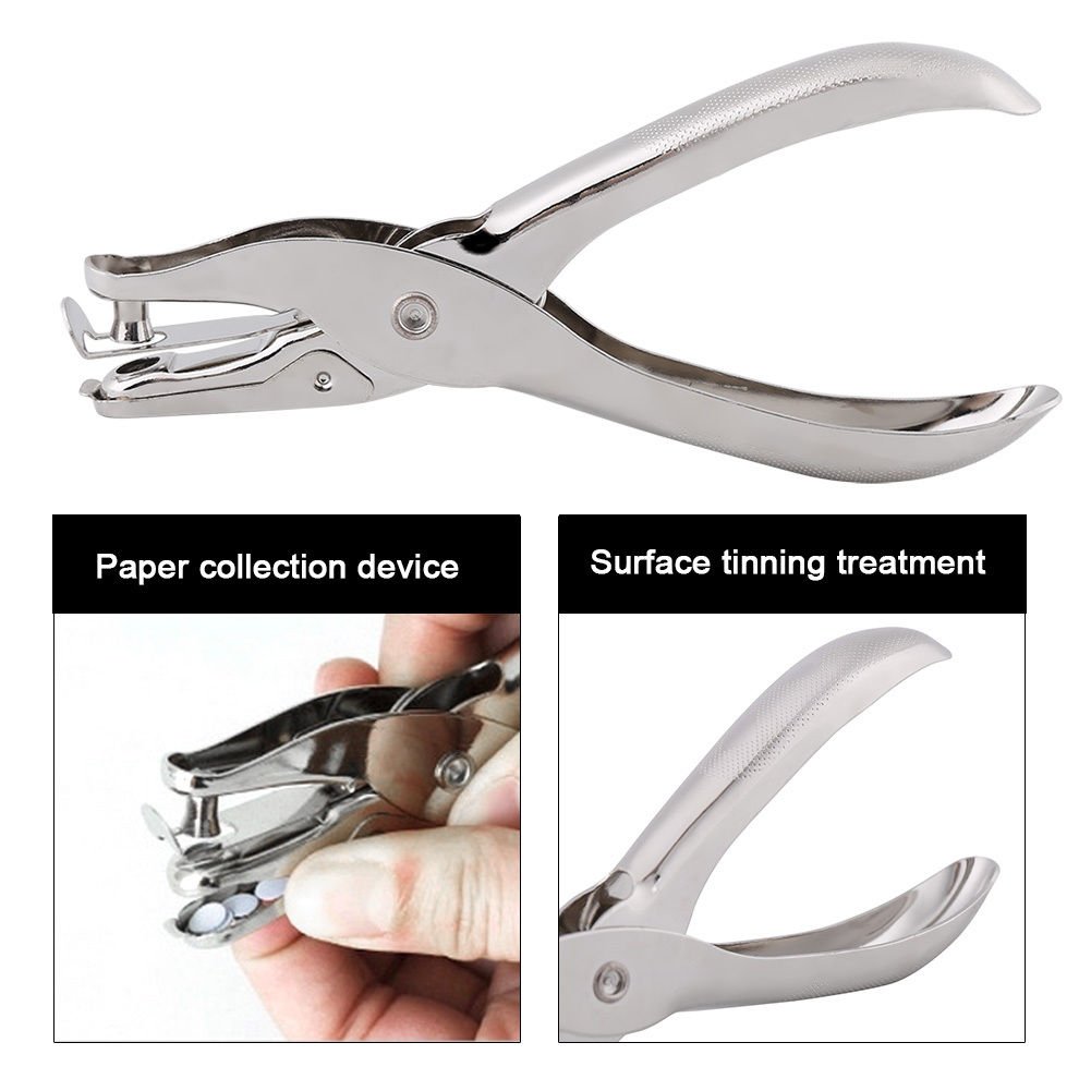 Paper Puncher Single Hole Circle Punch Cutting Tool For Crafts Scrapbooking coi