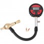 Universal Tire Digital Screen Pressure Gauge Measurement with 2x Gold Tire Core