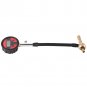 Universal Tire Digital Screen Pressure Gauge Measurement with 2x Gold Tire Core
