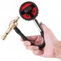 Universal Tire Digital Screen Pressure Gauge Measurement with 2x Gold Tire Core