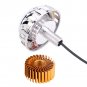 1X Motorcycle LED Headlight Lens Angel Devil Eye Head Lamp Cyclone-Type Blue/Red