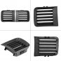 Pair Front Bumper Fog Light Grilles Grille For Nissan Pathfinder R50 1999-2004