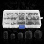 240pcs M3/M4/M5/M6/M8 Carbon Steel Hex Screw Set Grub Screws Bolts +Plastic Case