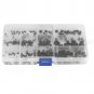 240pcs M3/M4/M5/M6/M8 Carbon Steel Hex Screw Set Grub Screws Bolts +Plastic Case