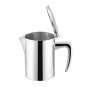 Silver Stainless Steel Moka Pot Espresso Coffee Make for Gas & Electric Stovetop