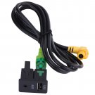 Car USB AUX Audio Cable Switch Plug for VW Passat B6 B7 CC Touran Polo- Facelift