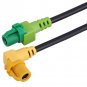 Car USB AUX Audio Cable Switch Plug for VW Passat B6 B7 CC Touran Polo- Facelift