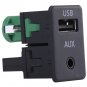 Car USB AUX Audio Cable Switch Plug for VW Passat B6 B7 CC Touran Polo- Facelift