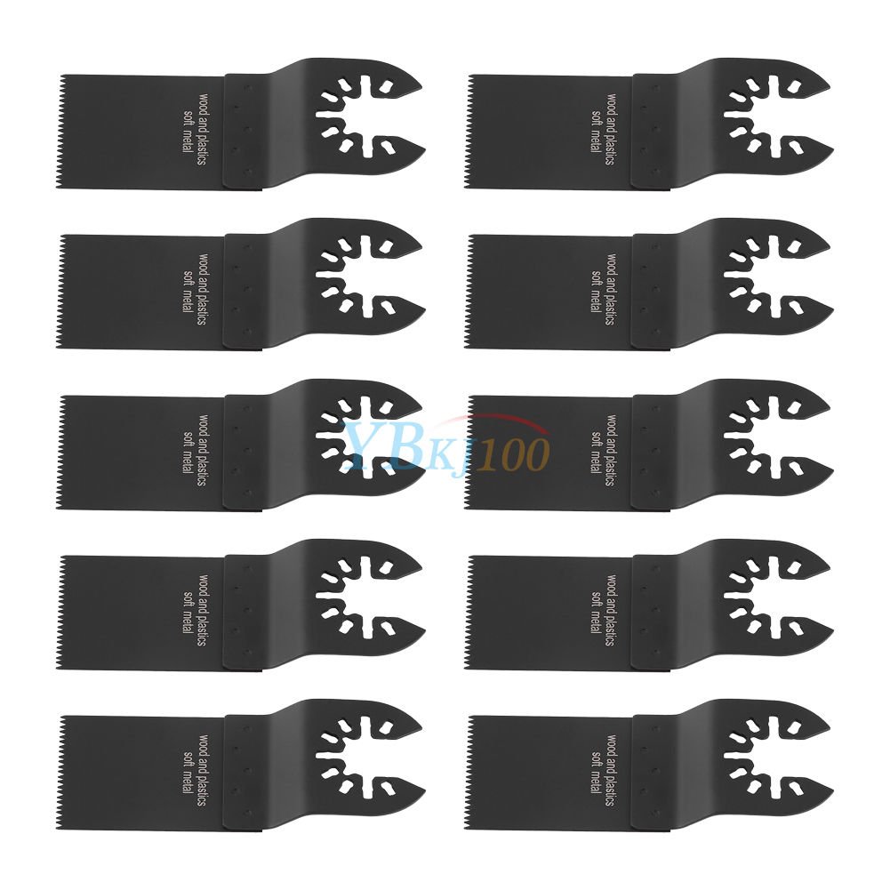 10pcs Set 35mm Steel Oscillating Multitools Plunge Power Tools Saw Blades High Q