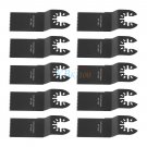 10pcs Set 35mm Steel Oscillating Multitools Plunge Power Tools Saw Blades High Q