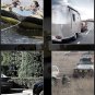 4 Meter Load 5 Ton Car Trailer Towing Rope Strap Cable w/Hook Emergency Vehicle