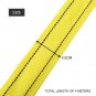 4 Meter Load 5 Ton Car Trailer Towing Rope Strap Cable w/Hook Emergency Vehicle