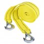 4 Meter Load 5 Ton Car Trailer Towing Rope Strap Cable w/Hook Emergency Vehicle