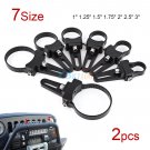 1"-3" Mount Bracket Clamp Bull Bar Roll Cage Kit For LED Work Light Offroad New