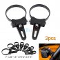 1"-3" Mount Bracket Clamp Bull Bar Roll Cage Kit For LED Work Light Offroad New