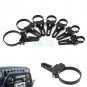 1"-3" Mount Bracket Clamp Bull Bar Roll Cage Kit For LED Work Light Offroad New