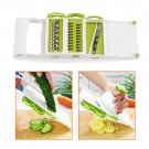 Multi-functional Fruit Grater Carrot Potato Cutter Slicer Kitchen With 5 Blades