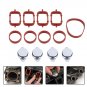 4 x 22 mm Swirl Flap Replacements Removal Blanks Manifold Gaskets for BMW M47