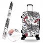 Car Board Panel Cartoon Skull Graffiti Bomb Sticker Wrap Sheet Roll Decals Film