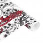 Car Board Panel Cartoon Skull Graffiti Bomb Sticker Wrap Sheet Roll Decals Film