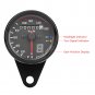 Motorcycle Dual Odometer Speedometer Gauges Gear Display w/ LED Indicator DC 12V