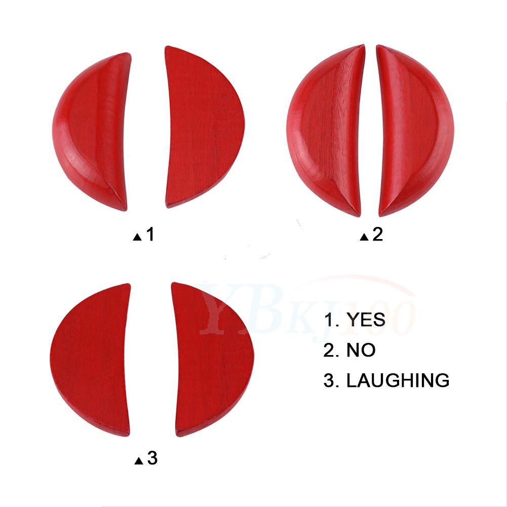 Ying Yang Spiritual Prophecy Divination Jiaobei Fortune Crescent Moon ...