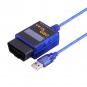 Auto Diagnostic Fault Code Reader USB OBD2 V1.5 Scanner Tool with Cable Disc