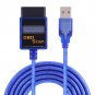 Auto Diagnostic Fault Code Reader USB OBD2 V1.5 Scanner Tool with Cable Disc