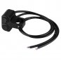 1pcs 12V 10A Handlebar Headlight Spotlight Dual Switch Universal For Motorcycle