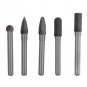 5 Head Tungsten Carbide 8MM Rotary Point Burr Die Grinder 6mm Shank Bit Set coi
