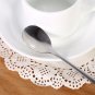 Durable 6Pcs/Set Stainless Steel Dessert Spoons Coffee Tea Ice Cream Tableware