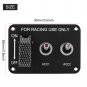 Racing Car Circuit Modified Panel Switch Toggle On/Off Switches 12V Universal
