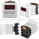 AC/DC 24-240V Digital Cycle Time Timer Switch Delay Relay 0.1s-99h ZYS48-S EM