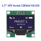 1.3" SPI Serial 128X64 OLED LCD Display Screen Module For Arduino UNO R3 White