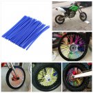 36x Wheel Spoke Wraps Kit Rims Skins Covers Guard Protector Set Pit Motorcycle