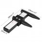 PCD Gauge Ruler Rim Car Wheel Bolt Pattern Measuring Tool Hole 4 5 6 8 Lug Black