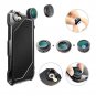 New Metal Alloy Frame 3 Camera Lens Phone Case Cover For Apple iPhone 5 5s SE