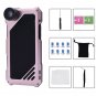 New Metal Alloy Frame 3 Camera Lens Phone Case Cover For Apple iPhone 5 5s SE