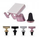 2 in 1 Air Vent Non-Magnetic Suction Phone Mount Holder Car Bracket with Console