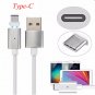 Magnetic Type-C USB Charger Cord Cable For Samsung Galaxy S8 Huawei P10 OnePlus3